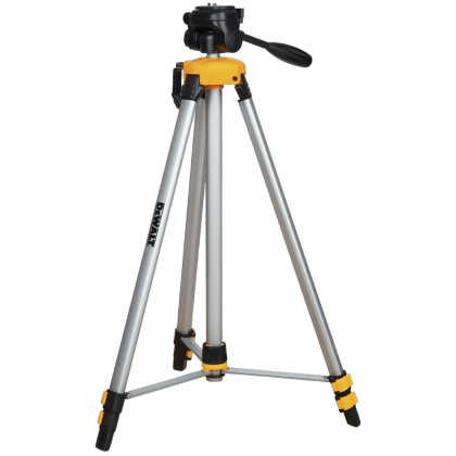 DEWALT Laser Level Tripod, ¼ x 20 Thread Mount, Collapsible Legs, Non-Skid Feet, Carrying Pouch.